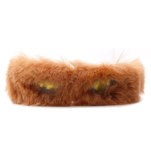 Y2K Fuzzy Wrap Around Sunglasses